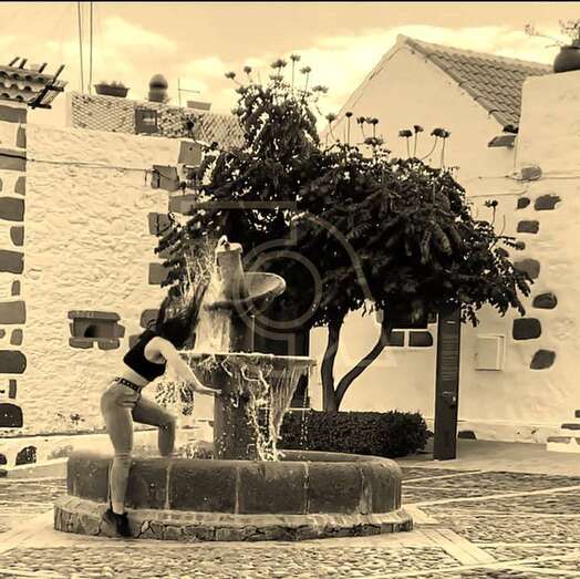 Joven que ocasiona daño a la fuente de San Francisco al tratar de encamarse a ella/TA.